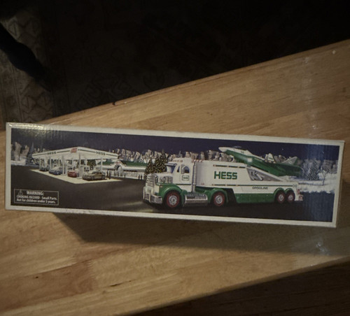 Hess toy truck jet box - toy,