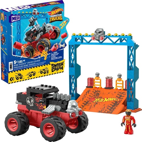 Building toy monster trucks - monster,
