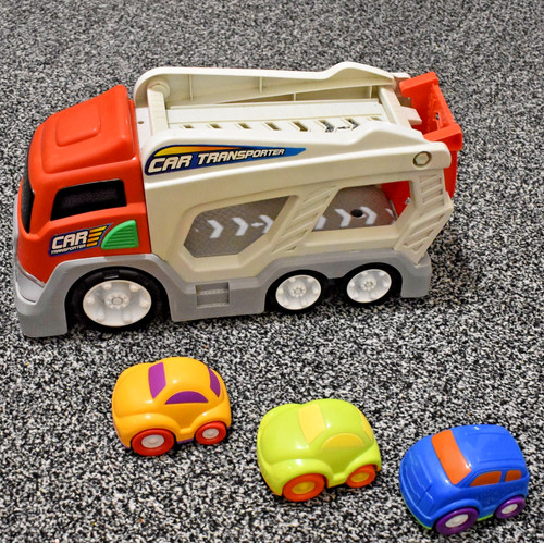 Toy car transporter - transporter, lorry