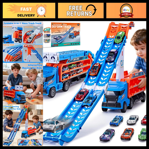 Race track truck - toy, set